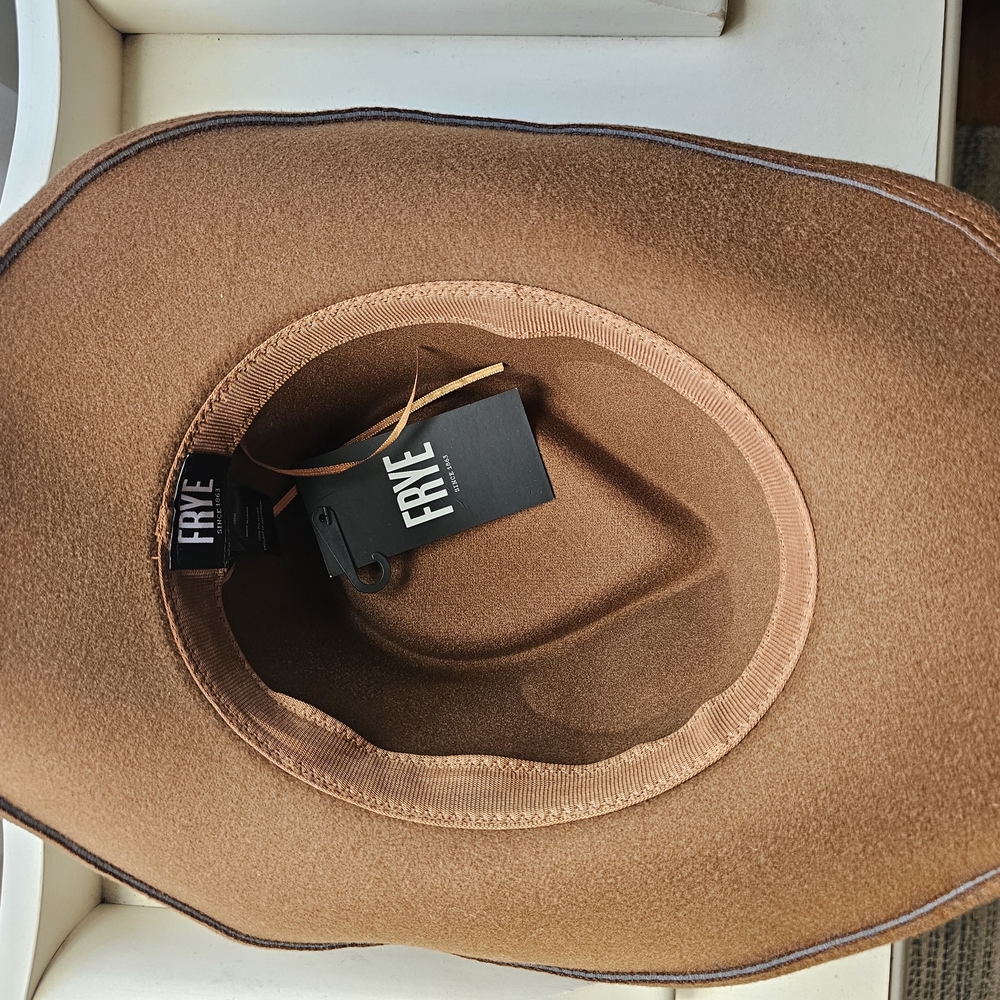 Frye Tan Felt Hat - Picture 4 of 4